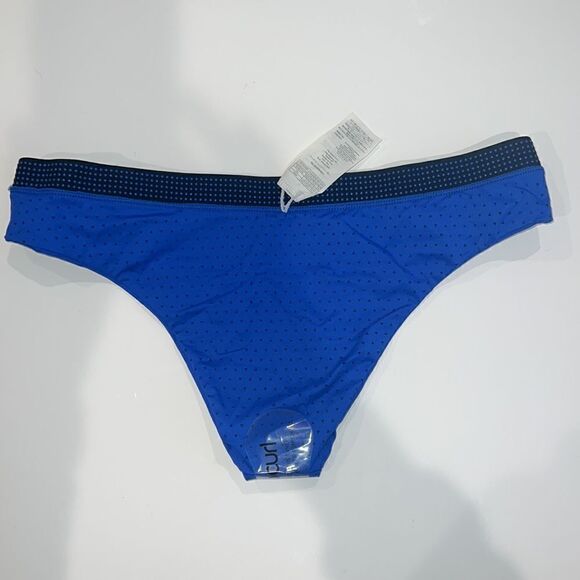 NWOT Ripcurl Classic Surf Full Coverage Bikini Bottom XL Reversible Blue - Picture 5 of 16